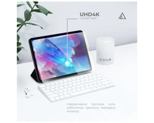 Скло захисне ACCLAB Full Glue Apple iPad 10.2/9th 2021 10.2" (1283126575631)
