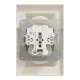 Розетка Schneider Electric ASFORA без заземлення подвійна крем (EPH9700123)