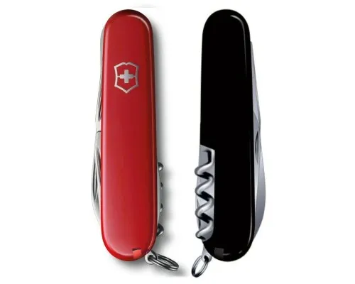 Ніж Victorinox Spartan Ukraine 91 мм Червоно-чорний (1.3603.1.3)