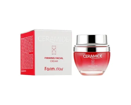 Крем для обличчя FarmStay Ceramide Firming Facial Cream Зміцнювальний з керамідами 50 мл (8809480772658)