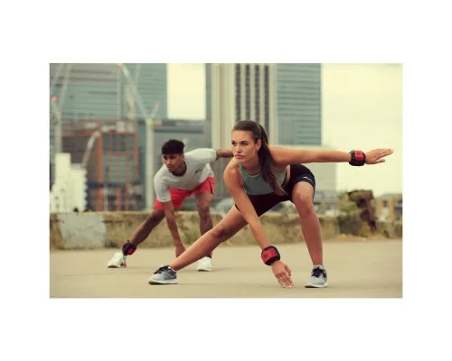 Обважнювач Reebok Premium Ankle чорний, червоний RAWT-11310 0.5 кг (885652020657)
