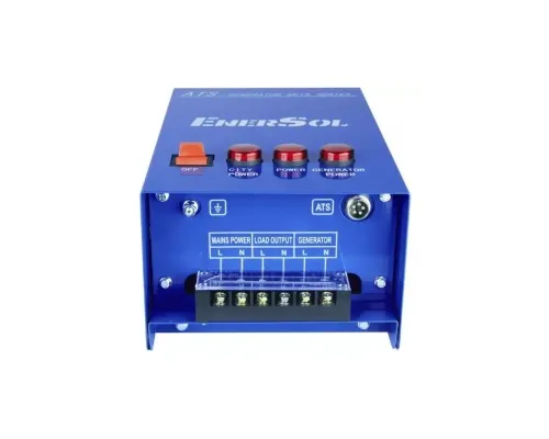 Автоматичне введення резерву (АВР) Enersol для SKDS-*(однофазних) 18.0kW, 6 пінів, 5 кг (EATS-15DS6)