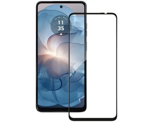Скло захисне ACCLAB Full Glue MOTO G24 Power Black (1283126591778)