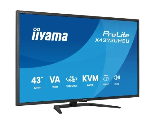 Монітор iiyama X4373UHSU-B2
