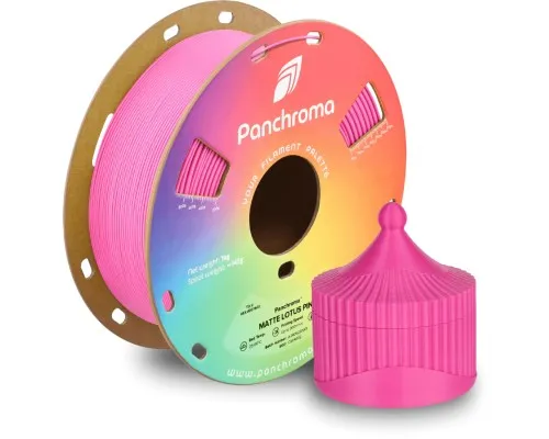 Пластик для 3D-принтера Polymaker PLA PANCHROMA MATTE 1,75mm 1kg LOTUS PINK (CA04002)