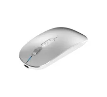 Мишка BAVIN G-K-991 RGB Wireless/Bluetooth Silver (G-K-991-SV)
