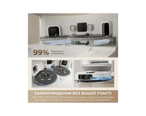 Пилосос Dreame D30 Ultra White (RTD31TE)