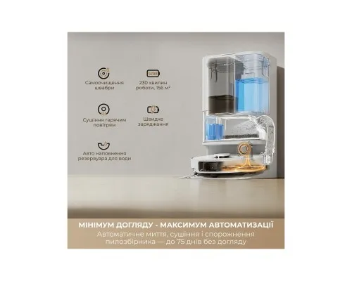 Пилосос Dreame D30 Ultra White (RTD31TE)