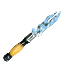 Виделка для зняття м'яса Metalzavod 280х3мм двокольорова (VLK-3MM-DUO)