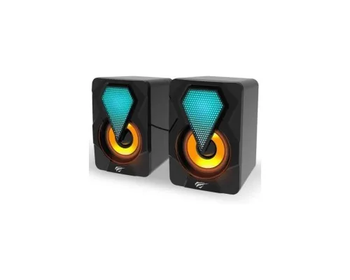 Акустична система Havit HV-SK210 mini PRO RGB USB Black (6939119040260)