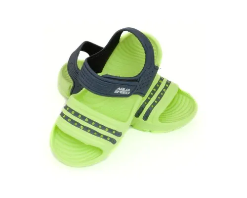 Сандалії Aqua Speed Noli 515-84 зелений, темно-синій 24 (5908217669452)