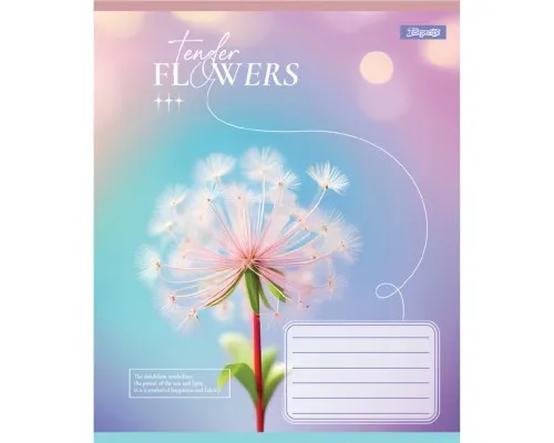Зошит 1 вересня Tender Flowers А5 60 аркушів лінія (768083)
