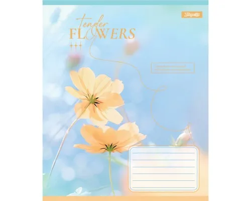Зошит 1 вересня Tender Flowers А5 60 аркушів лінія (768083)
