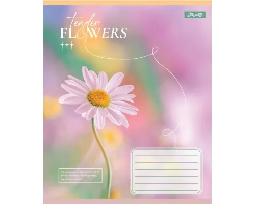 Зошит 1 вересня Tender Flowers А5 60 аркушів лінія (768083)