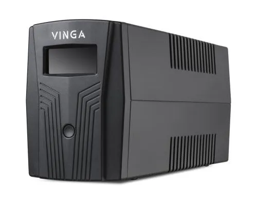 Пристрій безперебійного живлення Vinga LCD 600VA plastic case (VPC-600P)