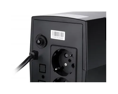Пристрій безперебійного живлення Vinga LCD 600VA plastic case (VPC-600P)
