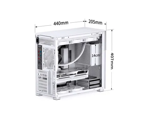 Корпус для ПК JONSBO D41 MESH SC White