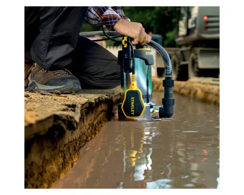 Дренажний насос Stanley 1.1 кВт, для чистої та брудної води, 1650 л/ч (SXUP1100XDE)