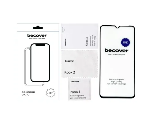 Скло захисне BeCover Samsung Galaxy A05 SM-A055/A05s SM-A057 10D Black (711348)