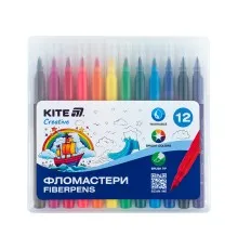 Фломастери Kite Creative пензлики 12 кольорів (K-1150)