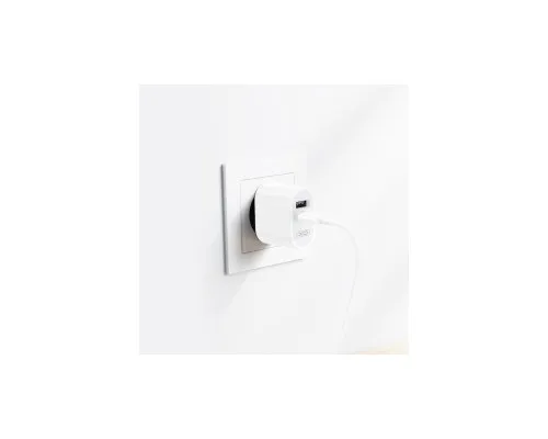 Зарядний пристрій XO L97 (1Type-C/1USB/2.4A) + USB - MicroUSB White (XO-L97-MC)