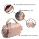 Сумка Vintage Жіноча на два відділення з натуральної шкіри Бежева (22345)