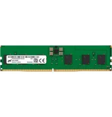 Модуль пам'яті для сервера Micron DDR5 ECC UDIMM 16GB 1Rx8 5600 CL46 (16Gbit) (Single Pack) (MTC10C1084S1EC56BR)