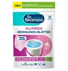 Засіб для миття підлоги Dr. Beckmann Magic Leaves Розчинні серветки для прибирання Весняна свіжість 20 шт. (4008455097312)