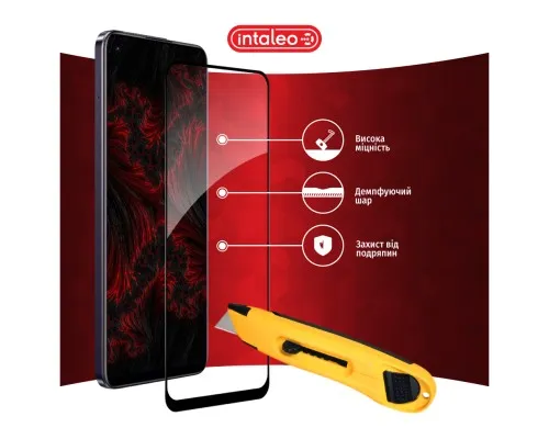 Скло захисне Intaleo Full Glue Realme 11 4G Black (1283126581977)