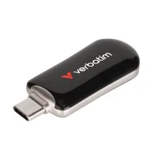 USB флеш накопичувач Verbatim 256GB Plectra Black USB-C (30226)