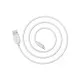 Дата кабель USB 2.0 AM to Lightning 1.0m 2.4A white BOROFONE (6957531089971)