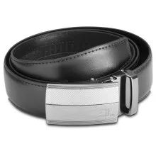 Ремінь Semi Line Чоловічий Шкіряний Black (DAS303138)