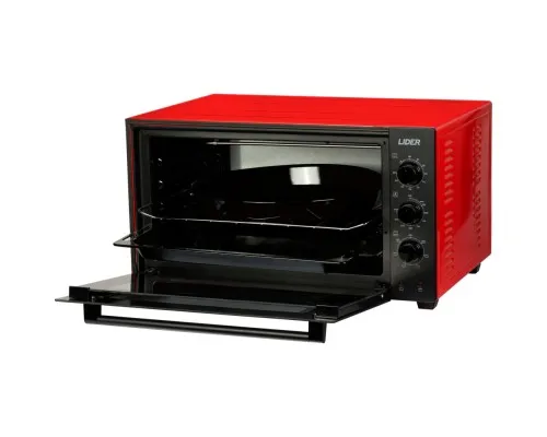 Електропіч LIDER 4223 LUX Black-Red