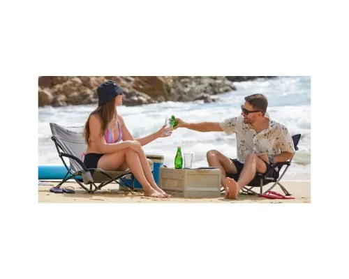 Крісло складане KingCamp Beach Chair Grey (KC1919_GREY)
