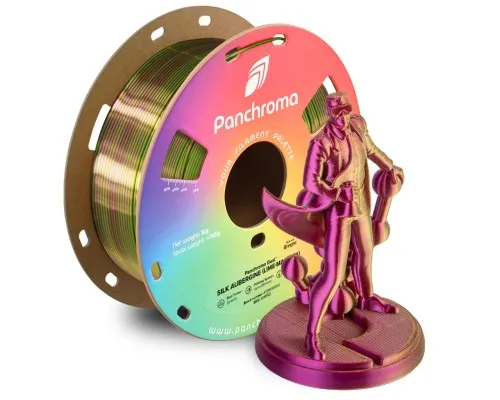Пластик для 3D-принтера Polymaker PLA PANCHROMA DUAL SILK 1,75mm 1kg Lime-Magenta (CA03022)