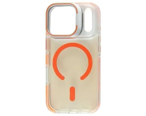 Чохол до мобільного телефона BeCover FIBRA Star Shine MagSafe Apple iPhone 17 Pro Orange (715429)