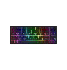 Клавіатура Hator Skyfall 80 PRO Aurum Vanila Silent RGB Wireless/Bluetooth/USB UA Black (HTK4181UA)