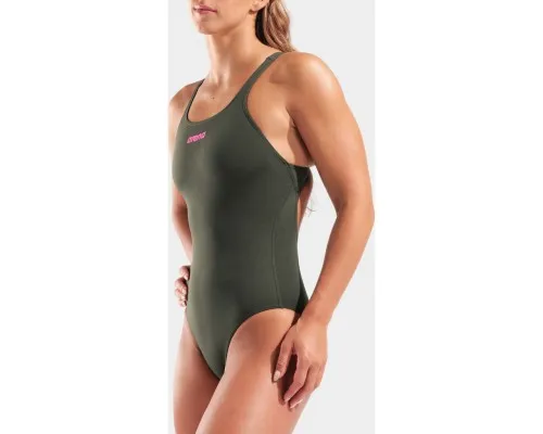 Купальник Arena Team Swimsuit Swim Pro Solid 004760-609 темно-зелений 40 (3468337729242)