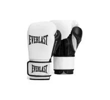 Боксерські рукавички Everlast PowerLock OG Training Gloves P00004005-WH-BK білий, чорний 14 унцій (009283634186)