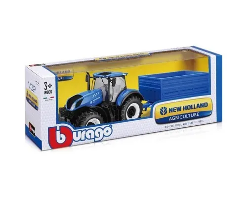 Спецтехніка Bburago Трактор New Holland серії Farm (18-44067)