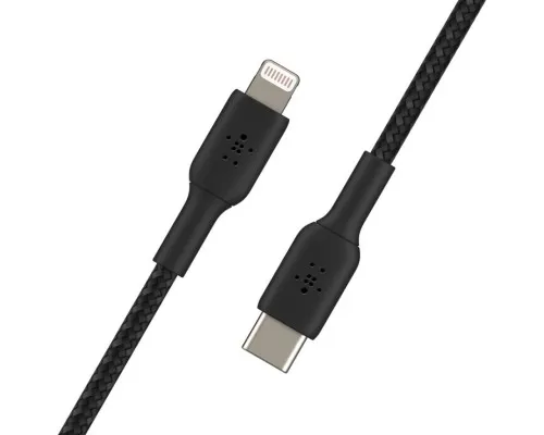 Дата кабель USB-C to Lightning 2.0m Belkin (CAA004BT2MBK)