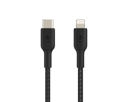 Дата кабель USB-C to Lightning 2.0m Belkin (CAA004BT2MBK)