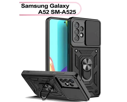 Чохол до мобільного телефона BeCover Military Samsung Galaxy A52 SM-A525 Black (706060)