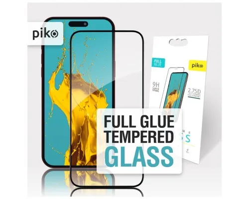 Скло захисне Piko Full Glue Apple iPhone 15 Pro Max (1283126575488)