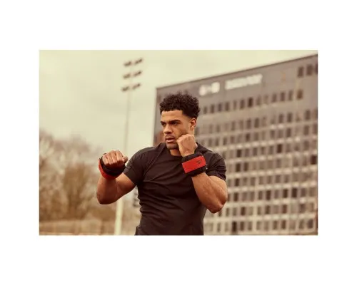 Обважнювач Reebok Flexlock Wrist Weights чорний, червоний RAWT-11260 0.5 кг (885652017176)