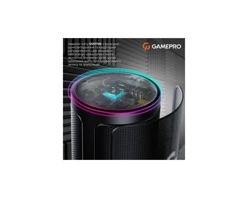 Мікрофон GamePro UGM145B Black (UGM145B)