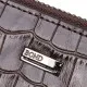 Гаманець Bond Accessories З одним відділенням з натуральної шкіри Коричнева (22028)