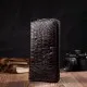 Гаманець Bond Accessories З одним відділенням з натуральної шкіри Коричнева (22028)