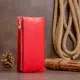 Гаманець ST Leather На кнопці Червоний (19202)