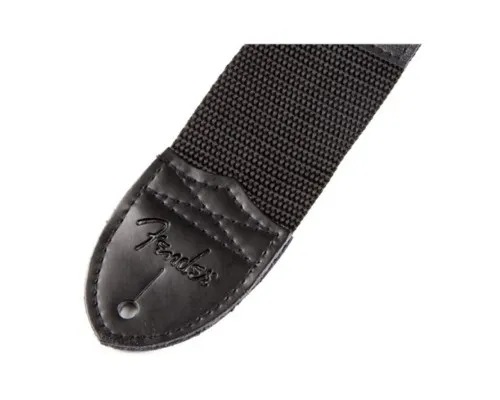 Ремінь для гітари Fender Strap 2" Black White Logo (53884)